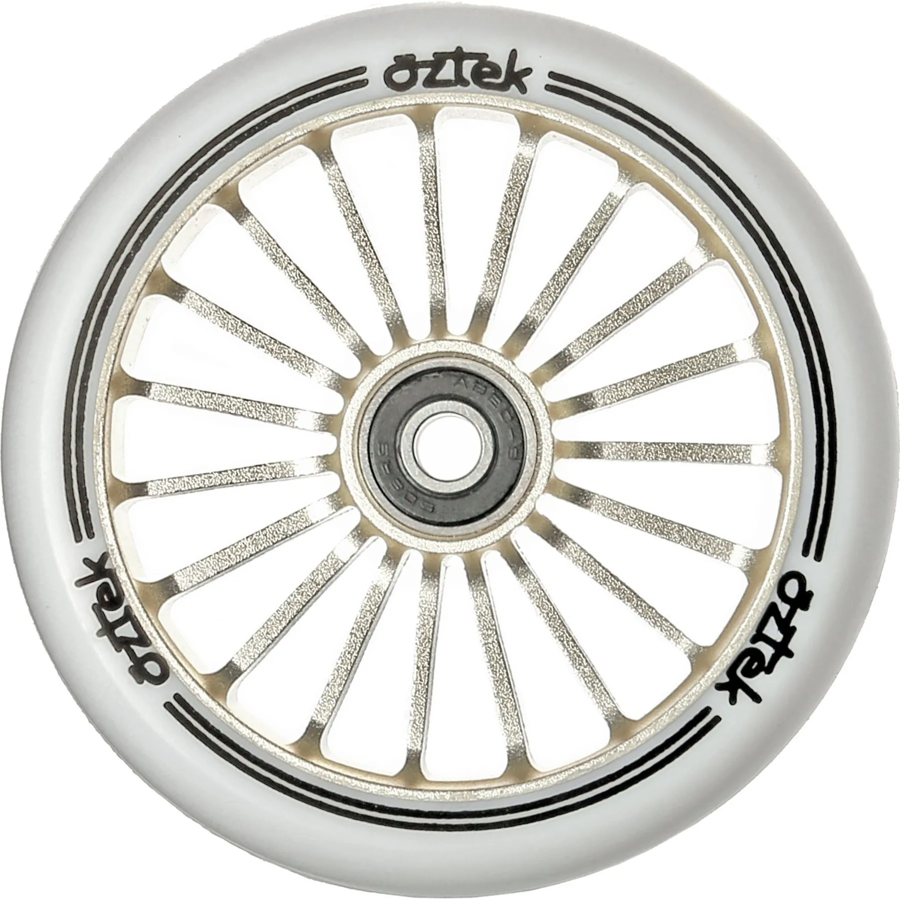 Aztek Architect XL Scooter Wheel - Ivory 115mm x 30mm