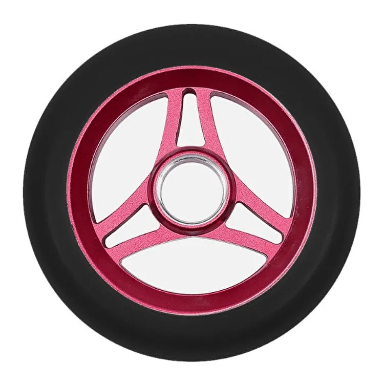 Aztek Trilogy 110mm Scooter Wheel - Red/Black
