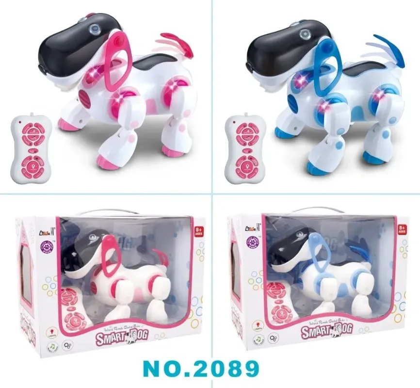 Robotic Remote Control Robot Dog Toy Remote Control Dog Interactive Remote Control Robot Dog Talking Move Barks Toy Pet Puppy For Kids