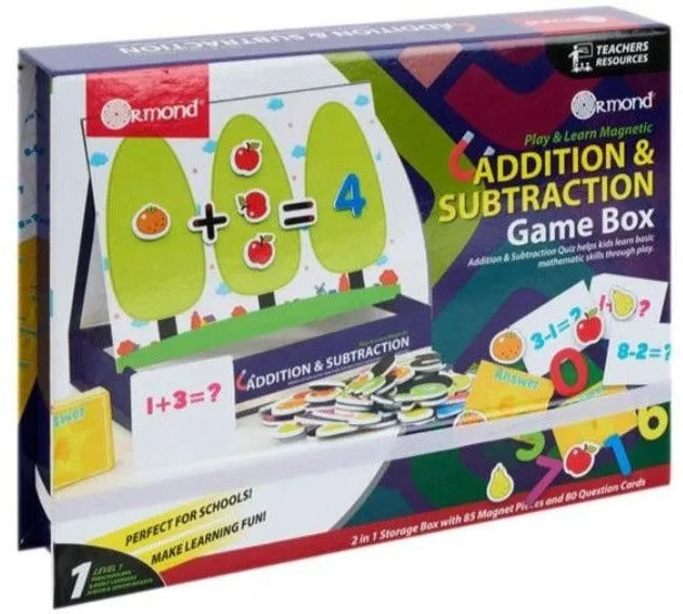 Addition And Subtraction Game Box