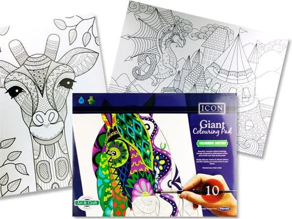 Art Therapy Colouring Book