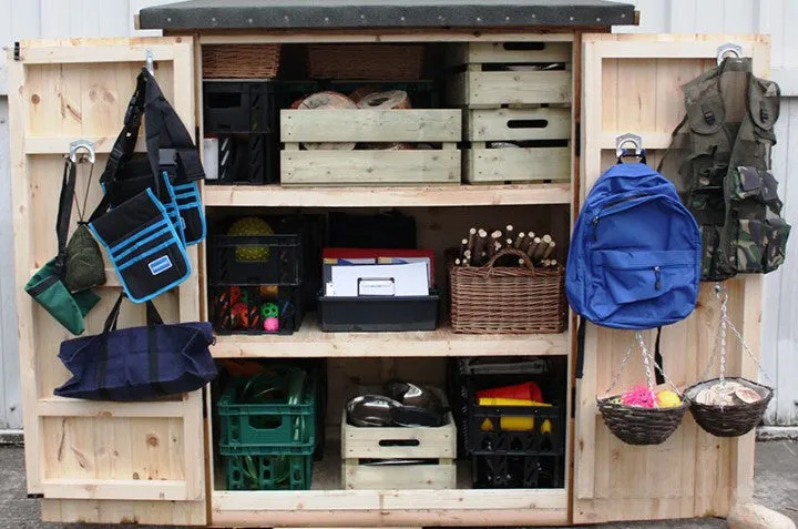 Assembled Ace Narrow Storage Shed