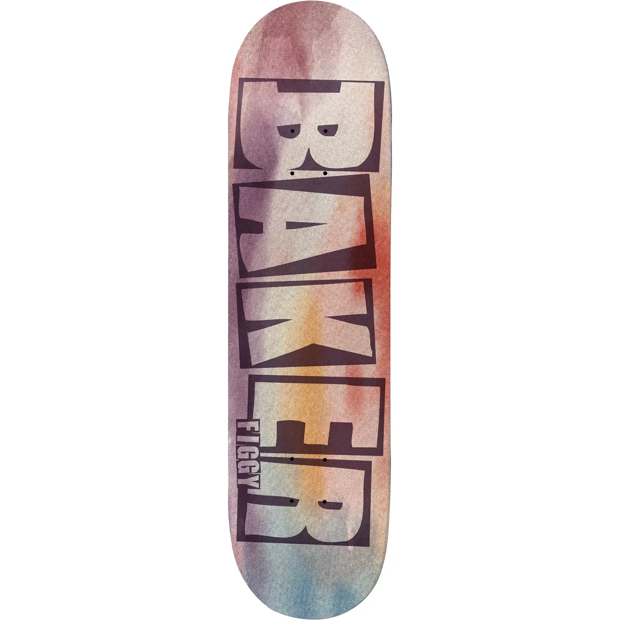 Baker Brand Name Watercolour Figgy Skateboard Deck 8.25"