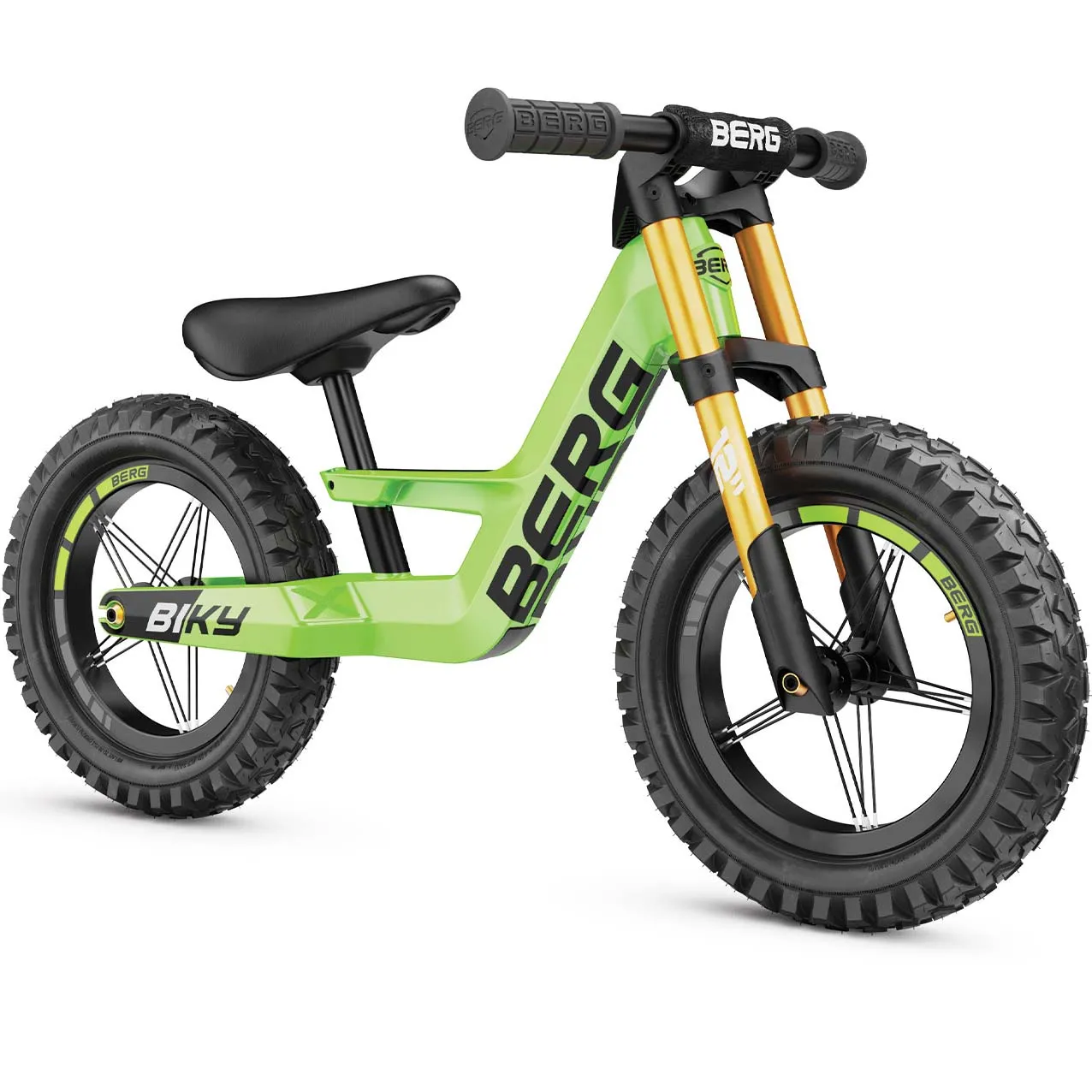BERG Biky Cross Balance Bike - Green
