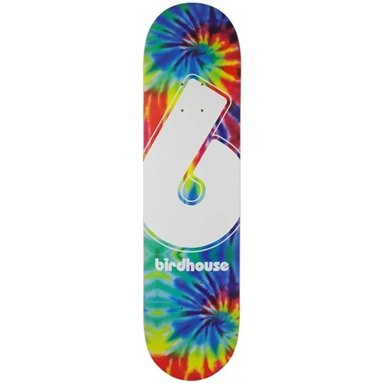 Birdhouse Giant B Logo Skateboard Deck - Tie Dye 8''
