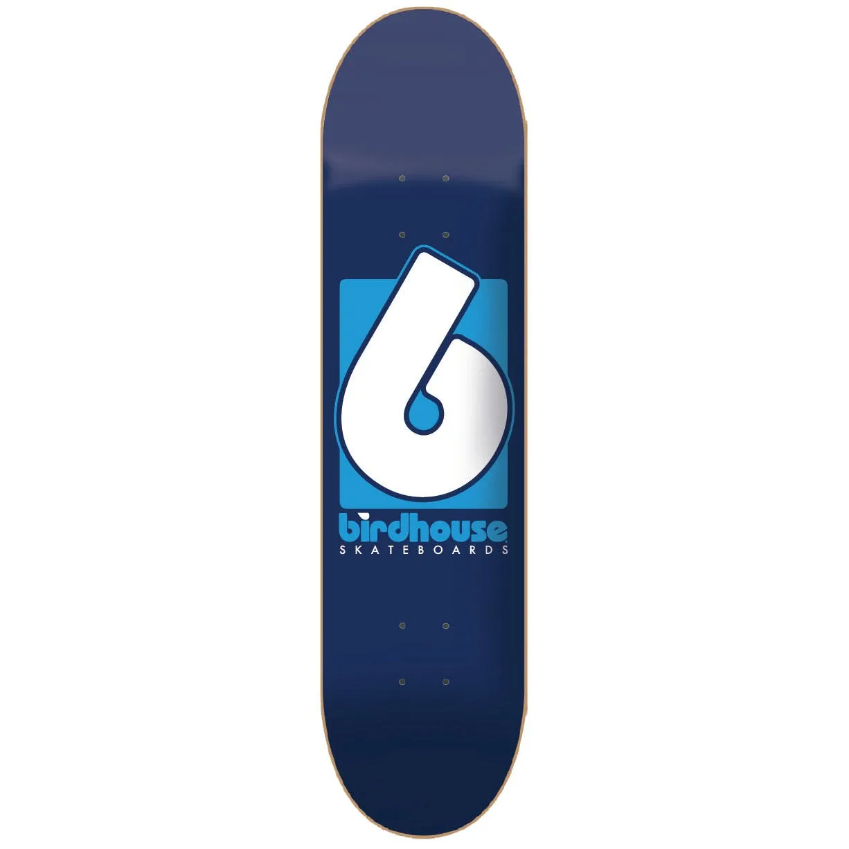 Birdhouse B Logo Skateboard Deck - Blue 8.375''