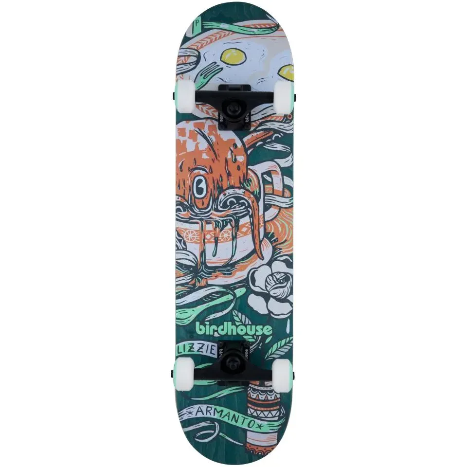 Birdhouse Stage 3 Armanto Favourites Complete Skateboard - Green 7.75''
