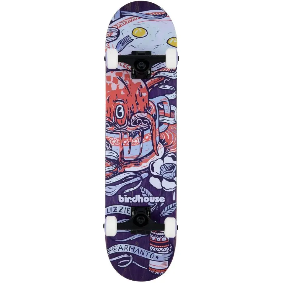 Birdhouse Stage 3 Armanto Favourites Complete Skateboard - Purple 7.75''