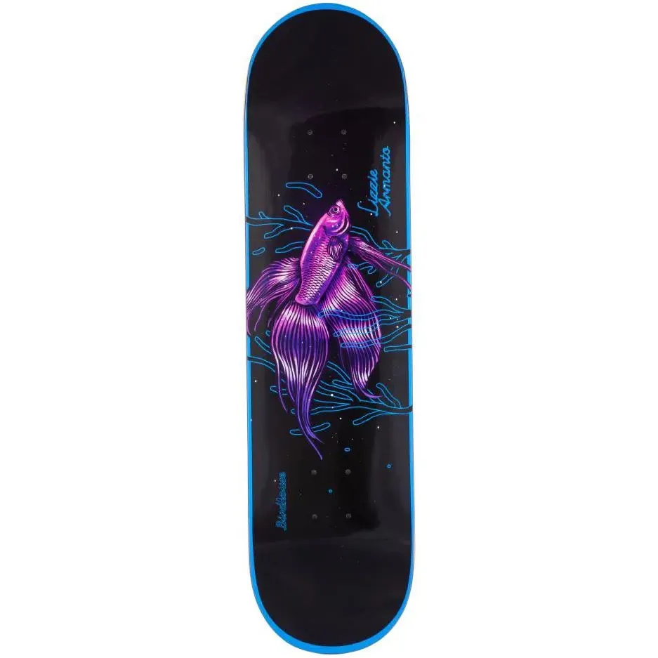 Birdhouse Armanto Stillness Pro Skateboard Deck - Black/Blue 8''