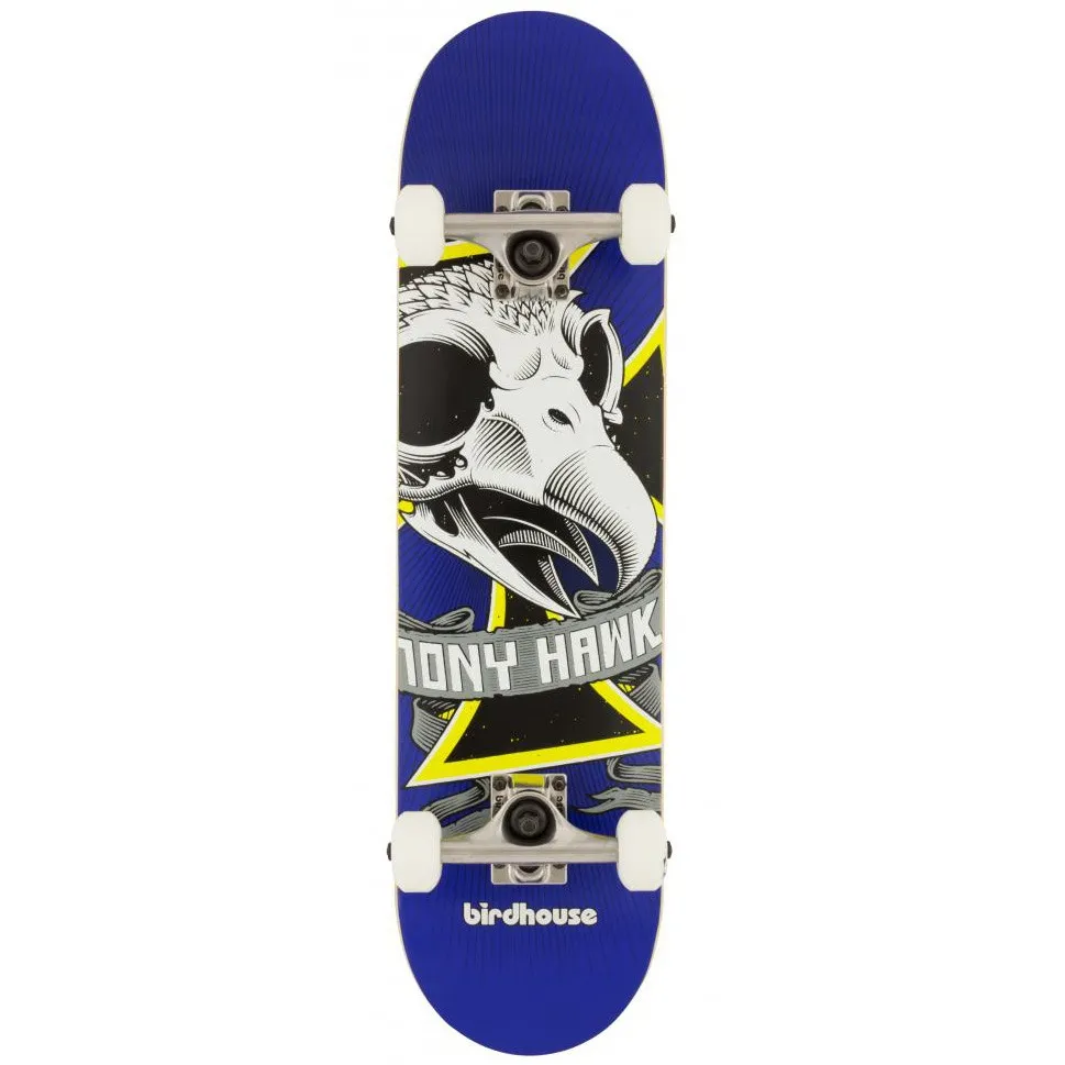Birdhouse Stage 1 Oversized Skull Mini Complete Skateboard - 7.25''