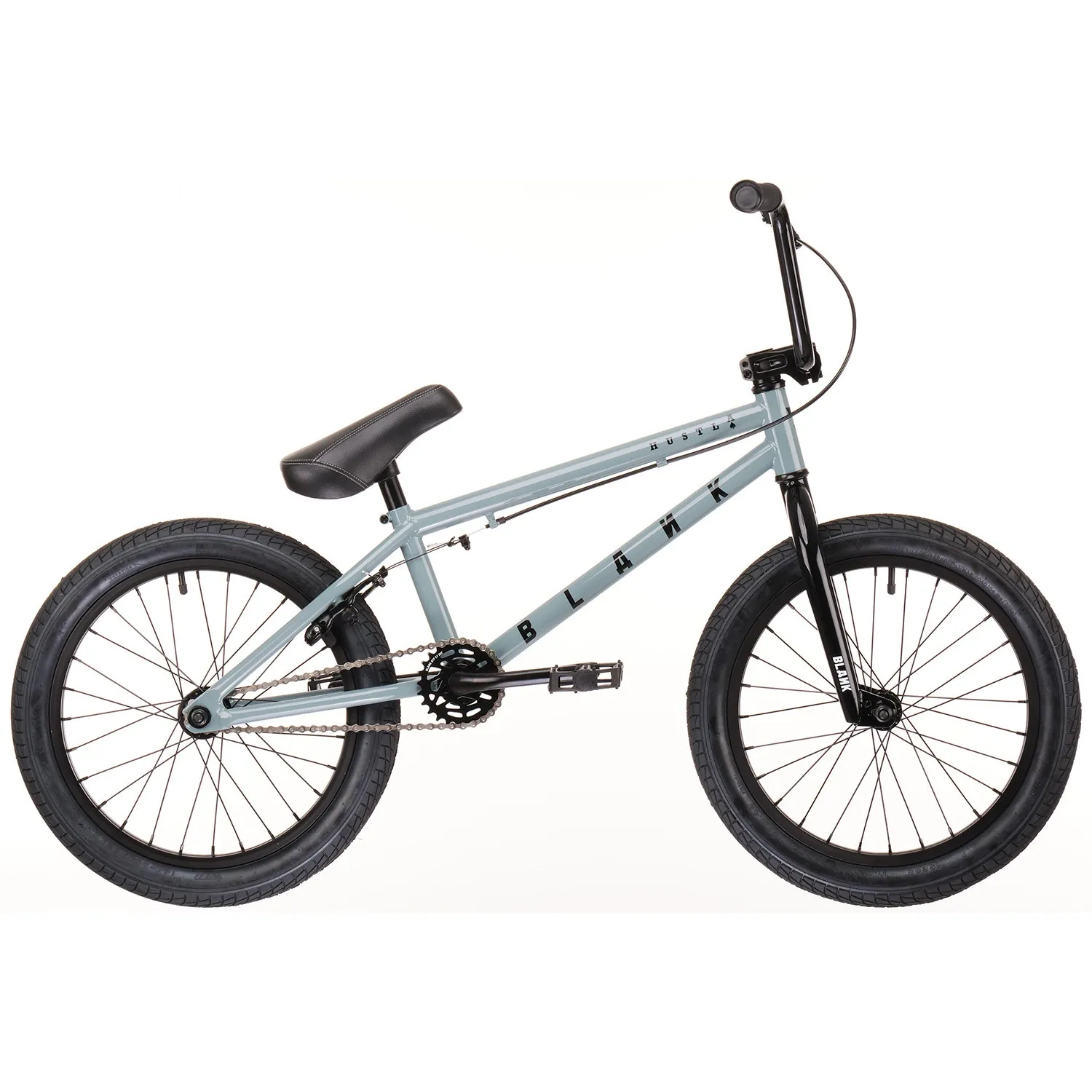 Blank Hustla 18" Complete BMX - Battleship Grey