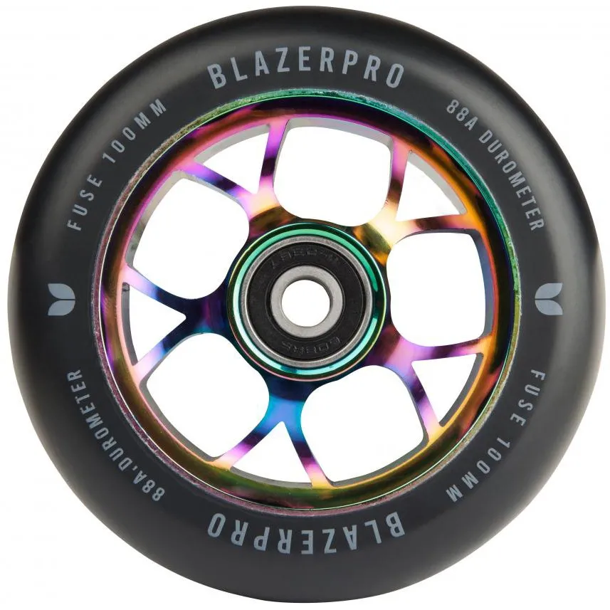 Blazer Pro Fuse 100mm Scooter Wheel - Neochrome