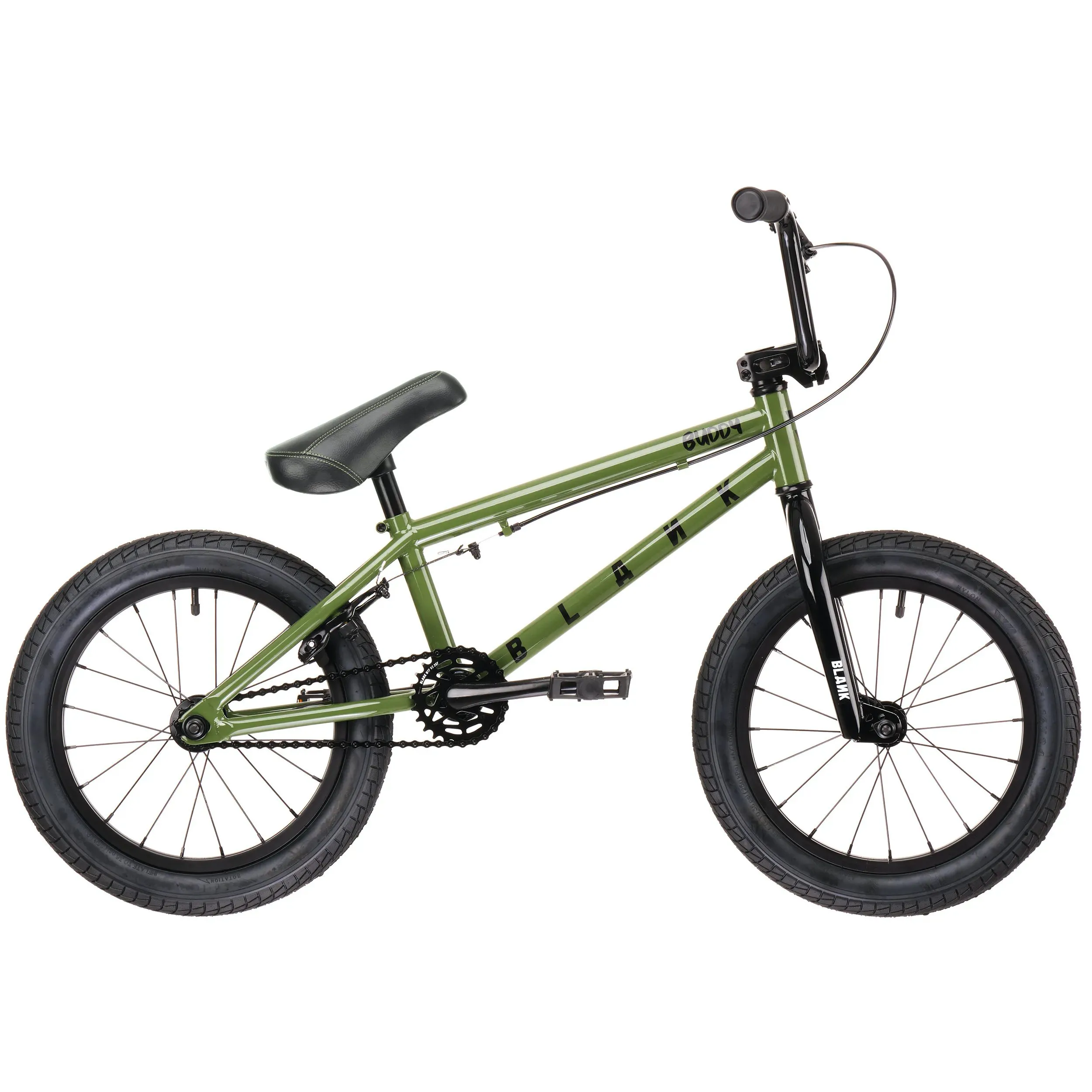 Blank Buddy 16'' Complete BMX - Olive Green