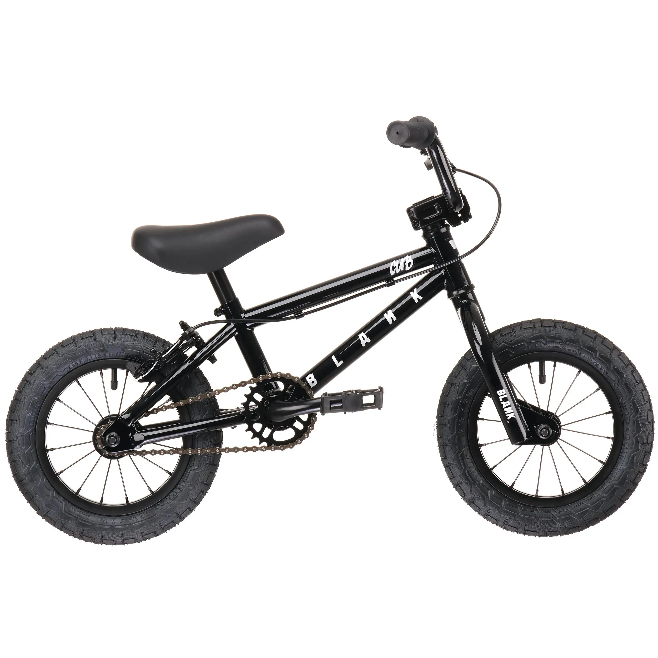 Blank Cub 12'' Complete BMX - Black
