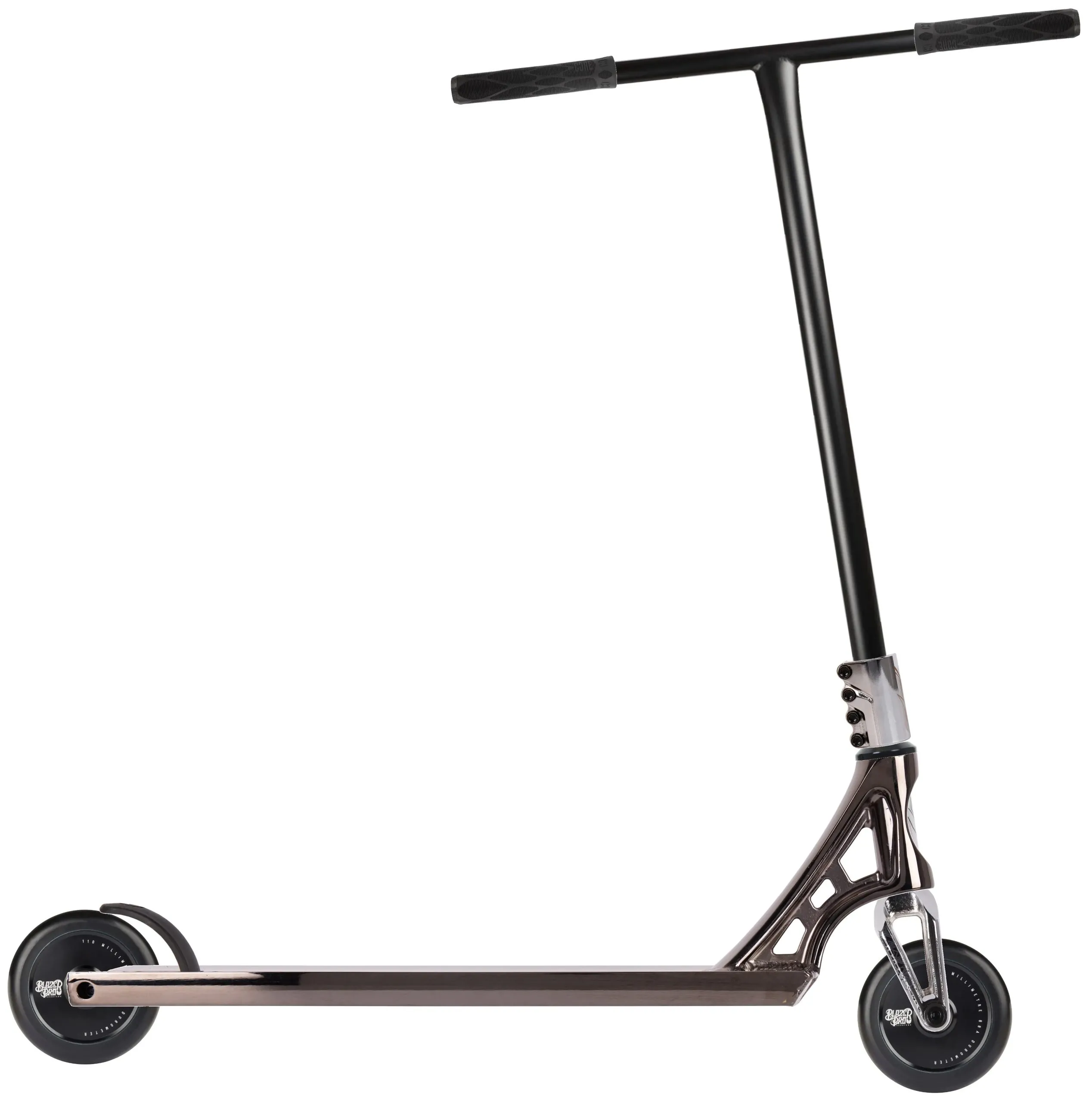 Blazer Pro Custom Stunt Scooter - Black Chrome/Black