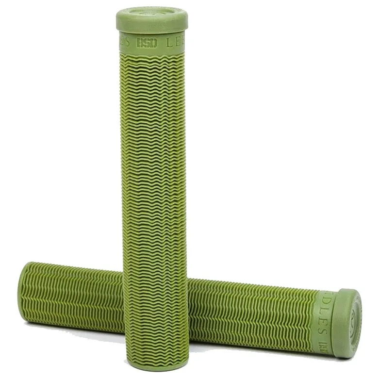BSD Leezus Handles BMX Grips - Surplus Green