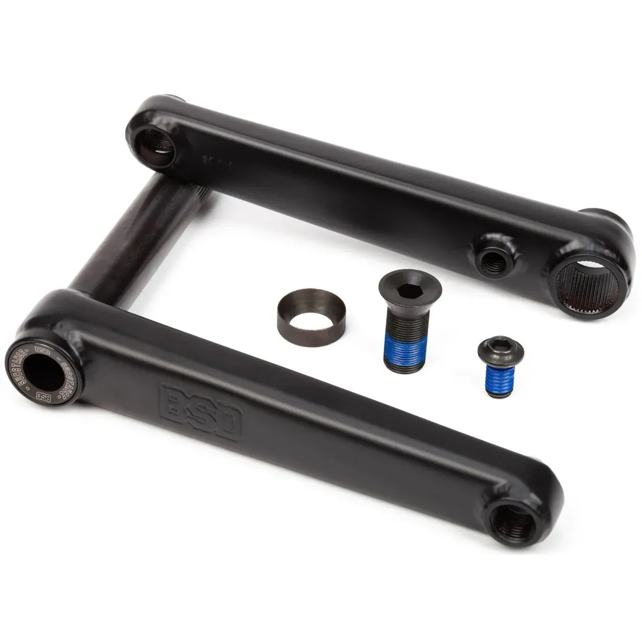 BSD Substance BMX Cranks - Flat Black