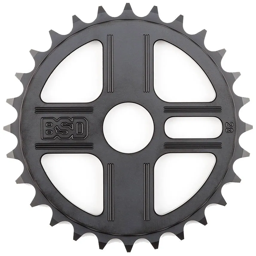 BSD TBT 28T BMX Sprocket - Black