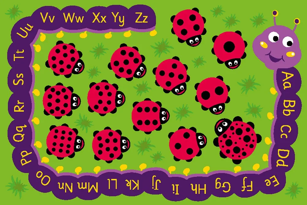 Back to Nature™ Chloe Caterpillar Numeracy & Literacy Outdoor Mat