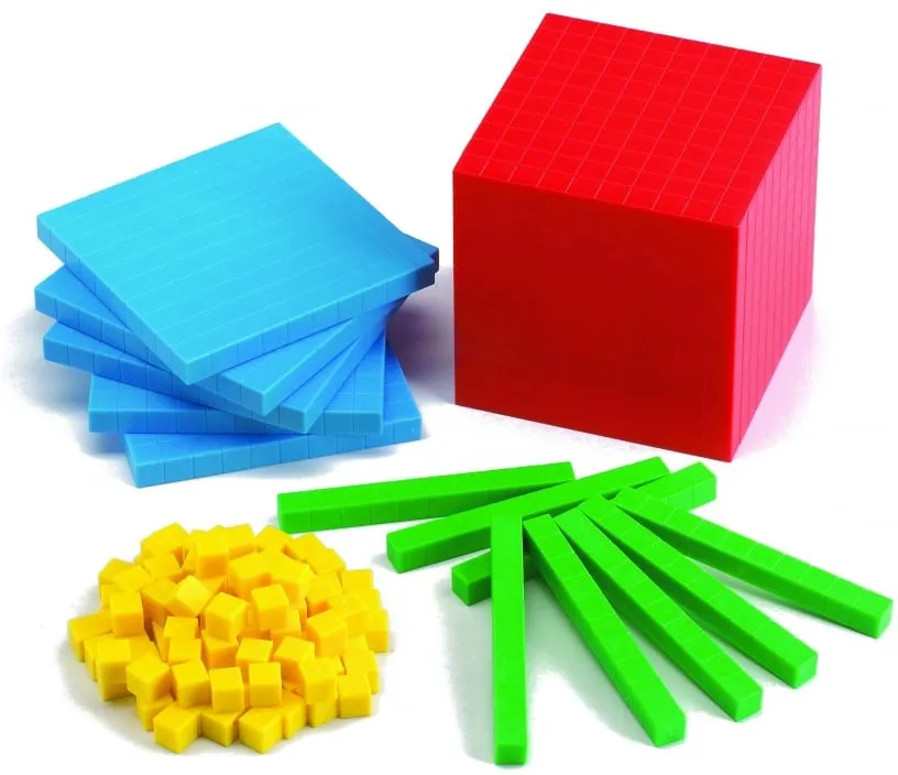 Base 10 – Four Colour Set (121 Pieces)