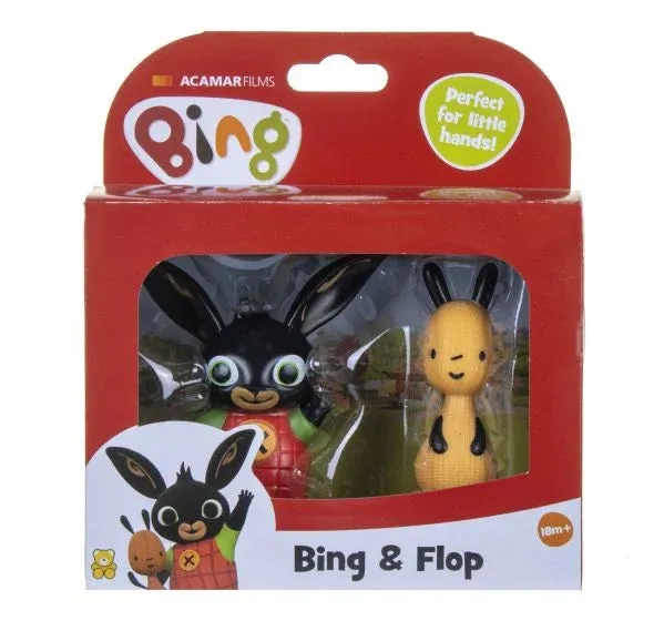 Bing & Friends Figure Twin Pack Bing and Flop Characters