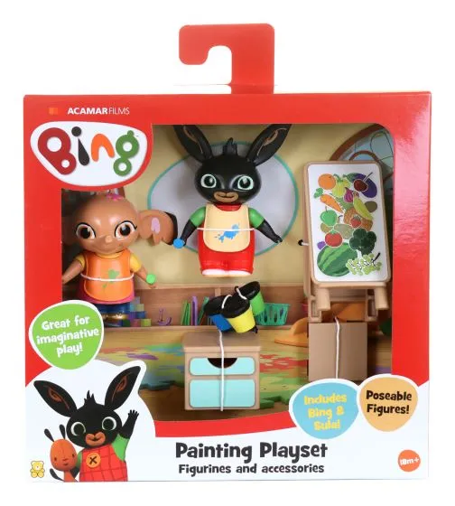 Bing Paint with Bing Figure Playpack