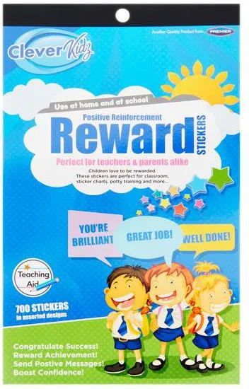 Book 700+ Teachers Reward Stickers 4 Assorted Styles