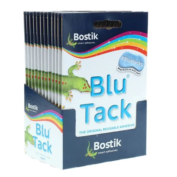 Bostik Blu Tack - White CDU 12 Units