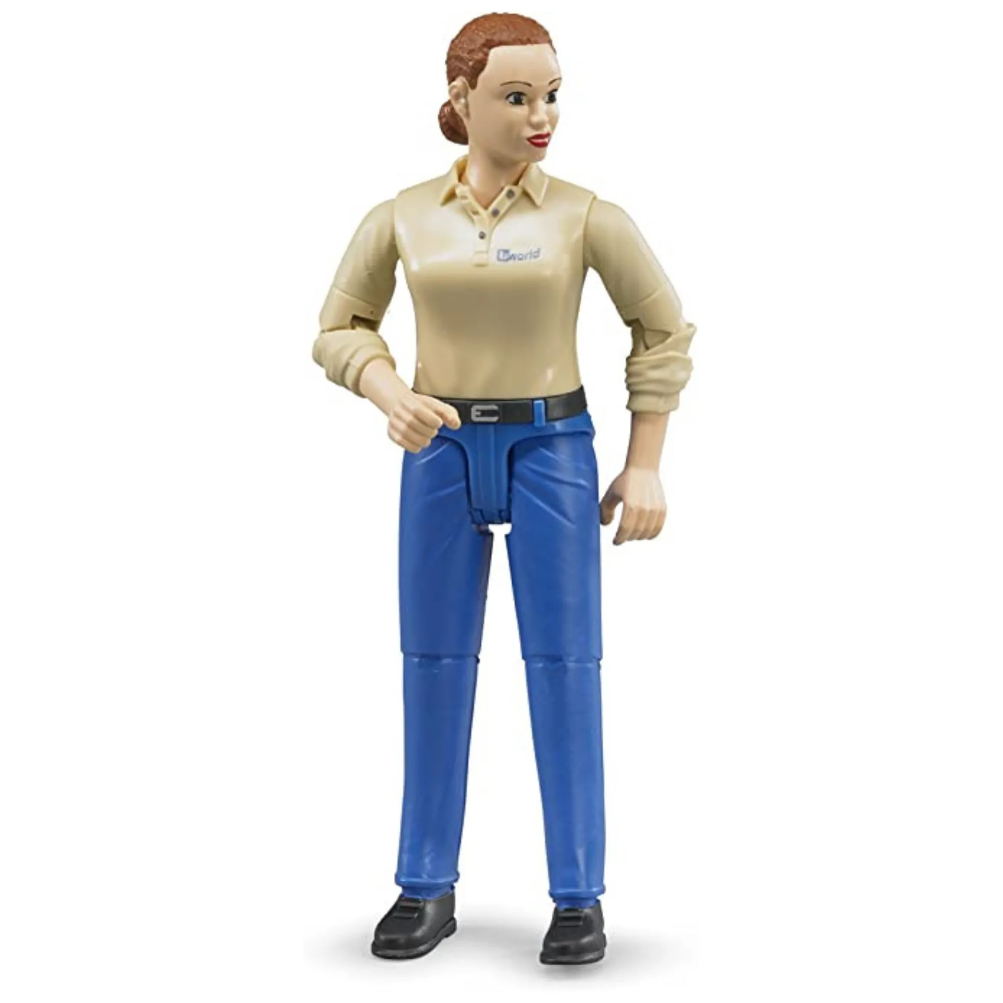 Woman with Blue Jeans