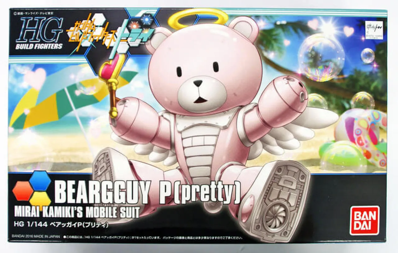 Bandai HG Build Fighters 048 BEARGGUY P (Pretty) 1/144 Scale Kit
