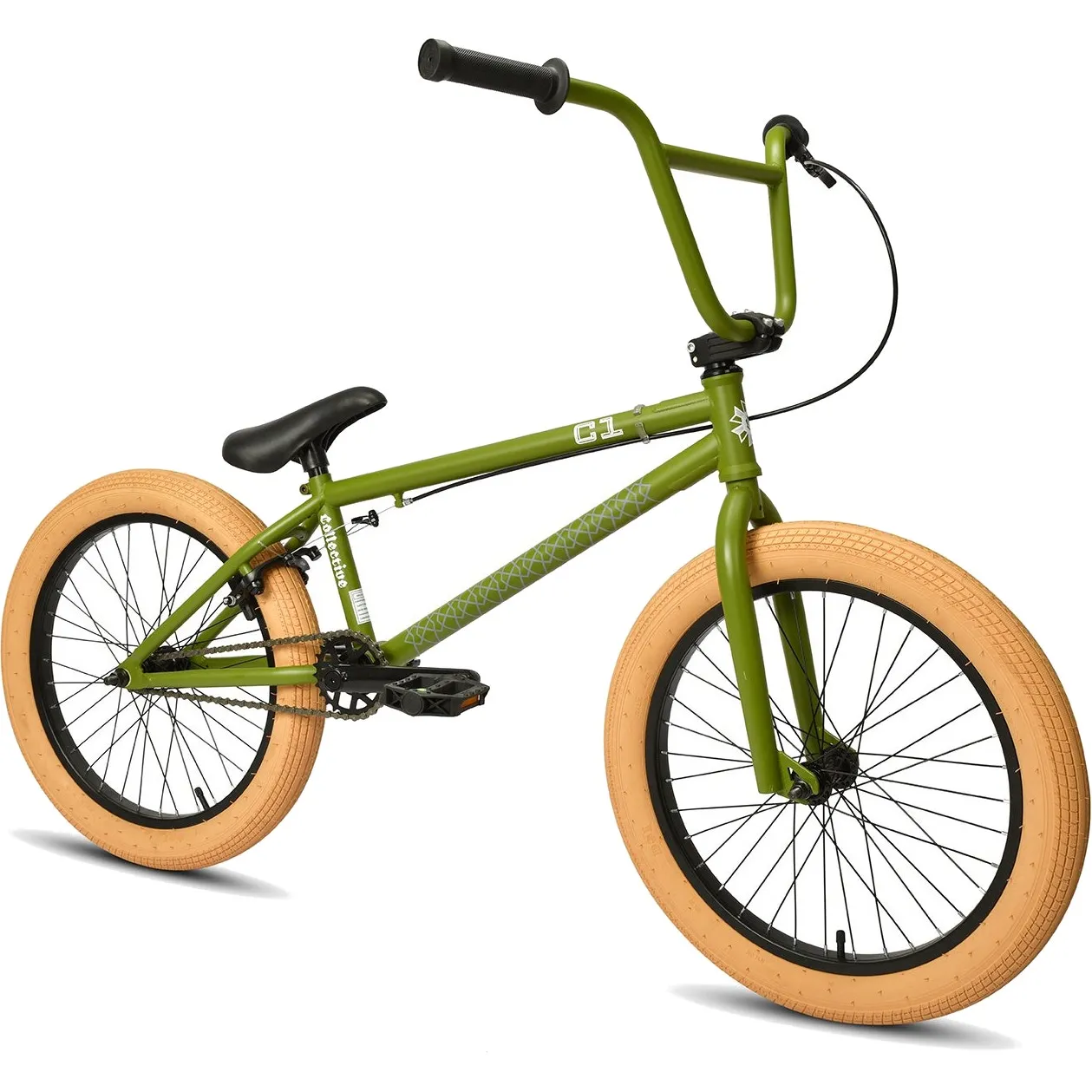 Collective BMX C1 20" Complete BMX - Green
