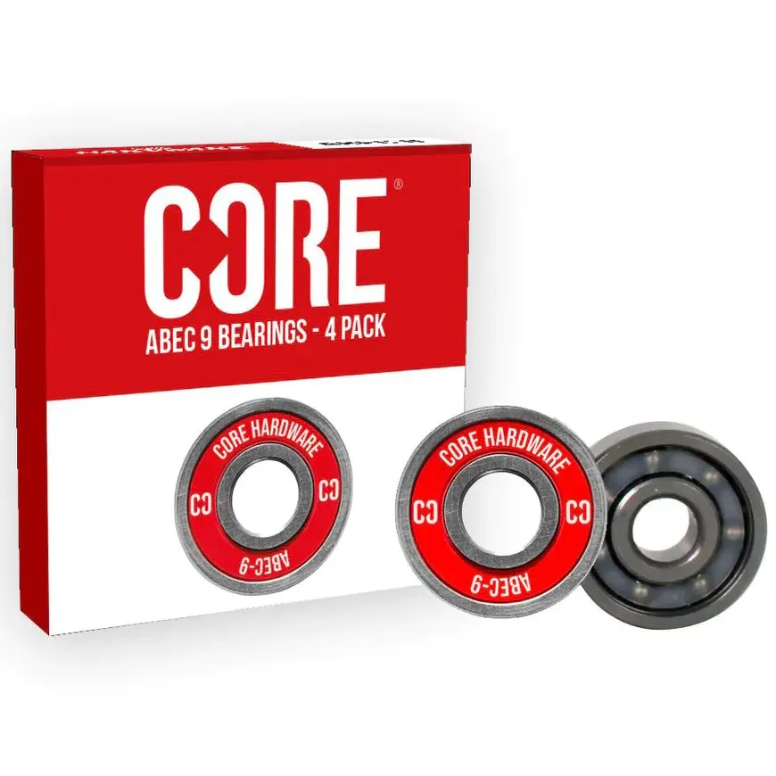 CORE ABEC 9 Skate Bearings (4 pack)