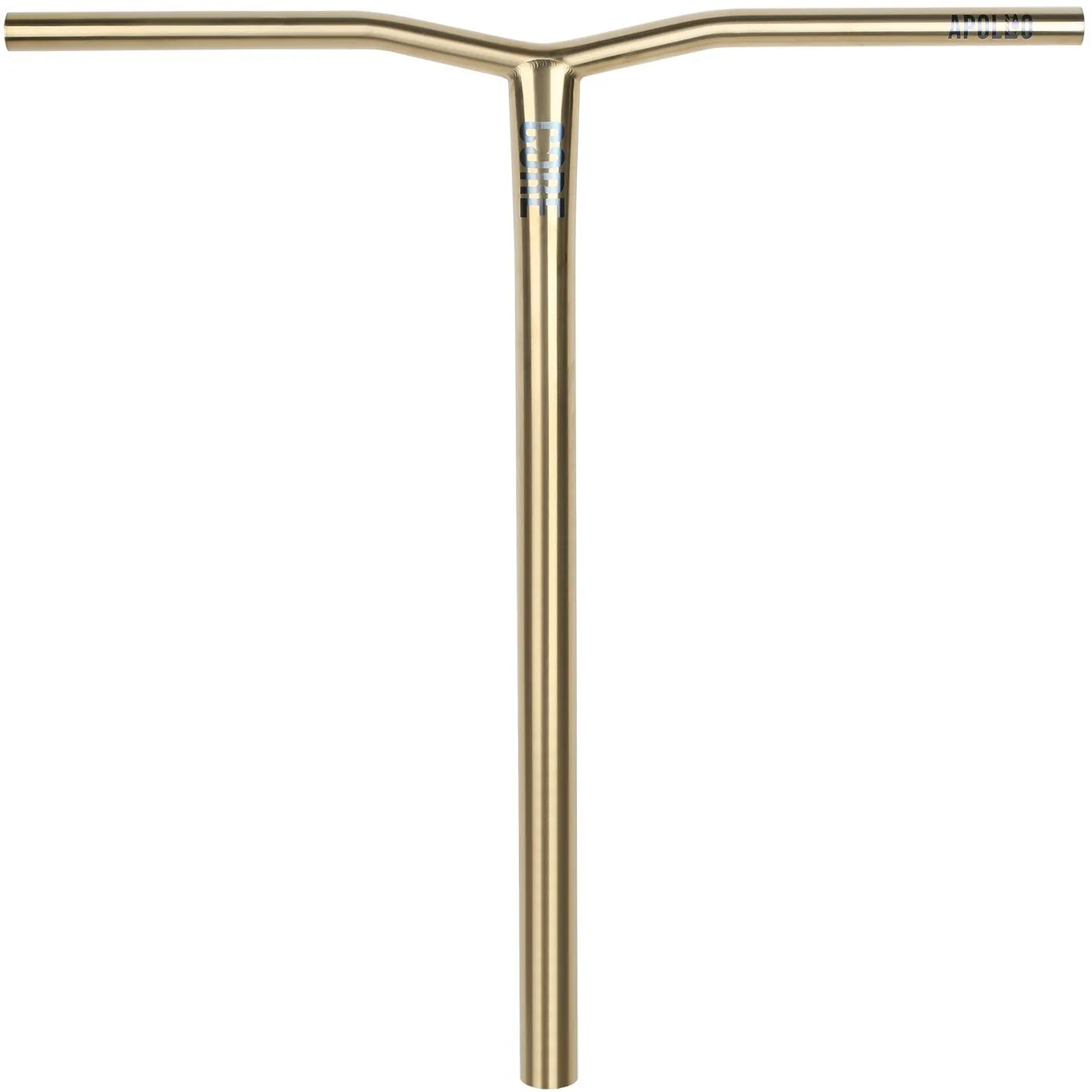 CORE Apollo Titanium HIC Scooter Handle Bars - Gold 630mm