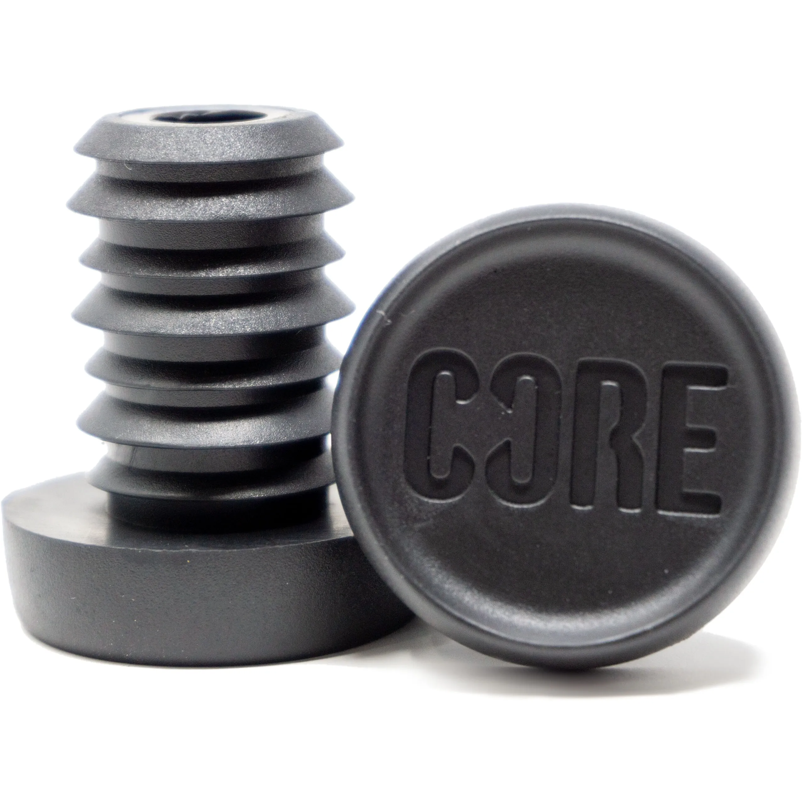 CORE Bar Ends (Pair) - Black