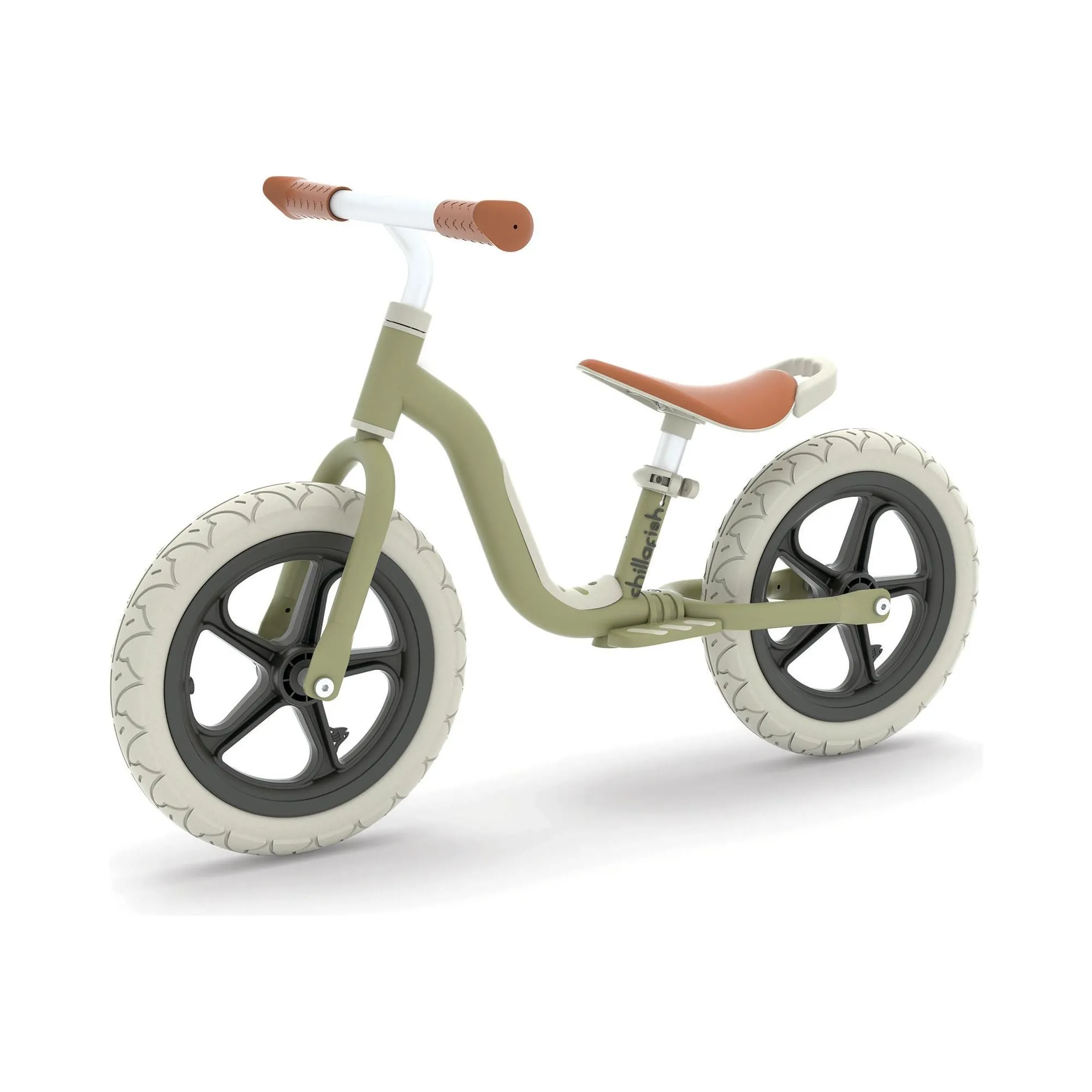 Chillafish Charlie LUX Balance Bike - Olive