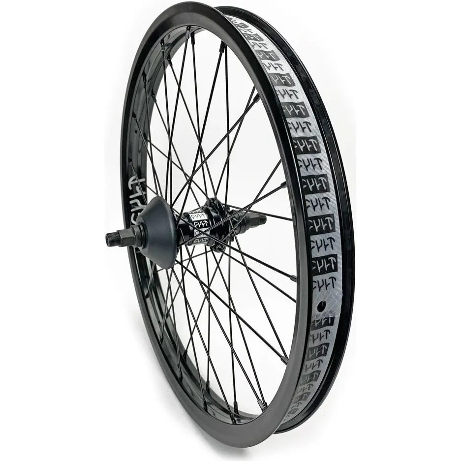 Cult Crew SDS Cassette V2 Match 9T Rear BMX Wheel - Black (with NDS Guard)