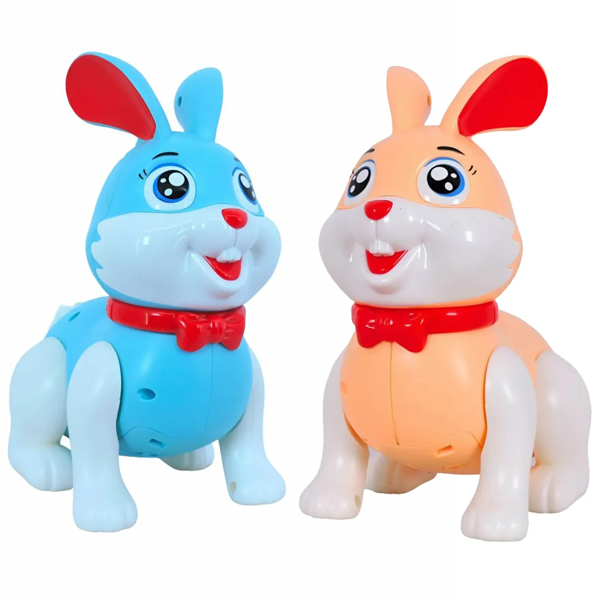 Cute Bunny Rabbit Moving Toy with Sounds, Hopping & Moving Ears