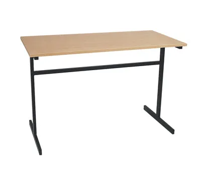 Cantilever Dual Secondary School Pupil Desk with Melamine Finish