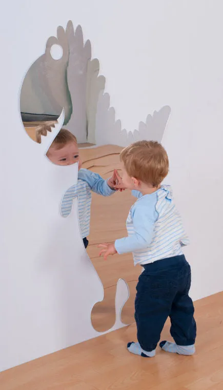 Children's Plastic Safety Mirror - Giant T.Rex Dinosaur