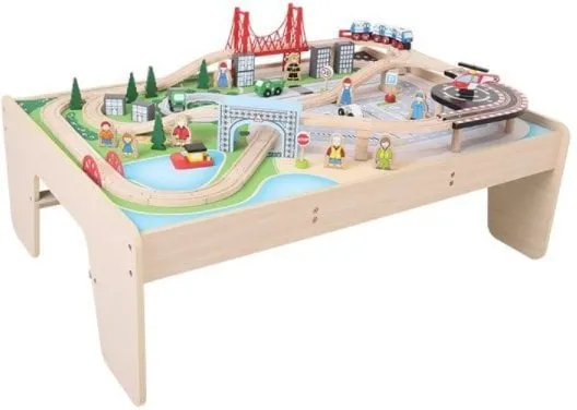 City Train Set and Table