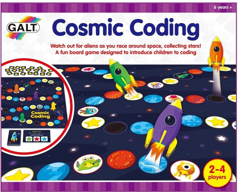 Cosmic Coding Game – Screen-Free Coding for Kids with Space-Themed Challenges