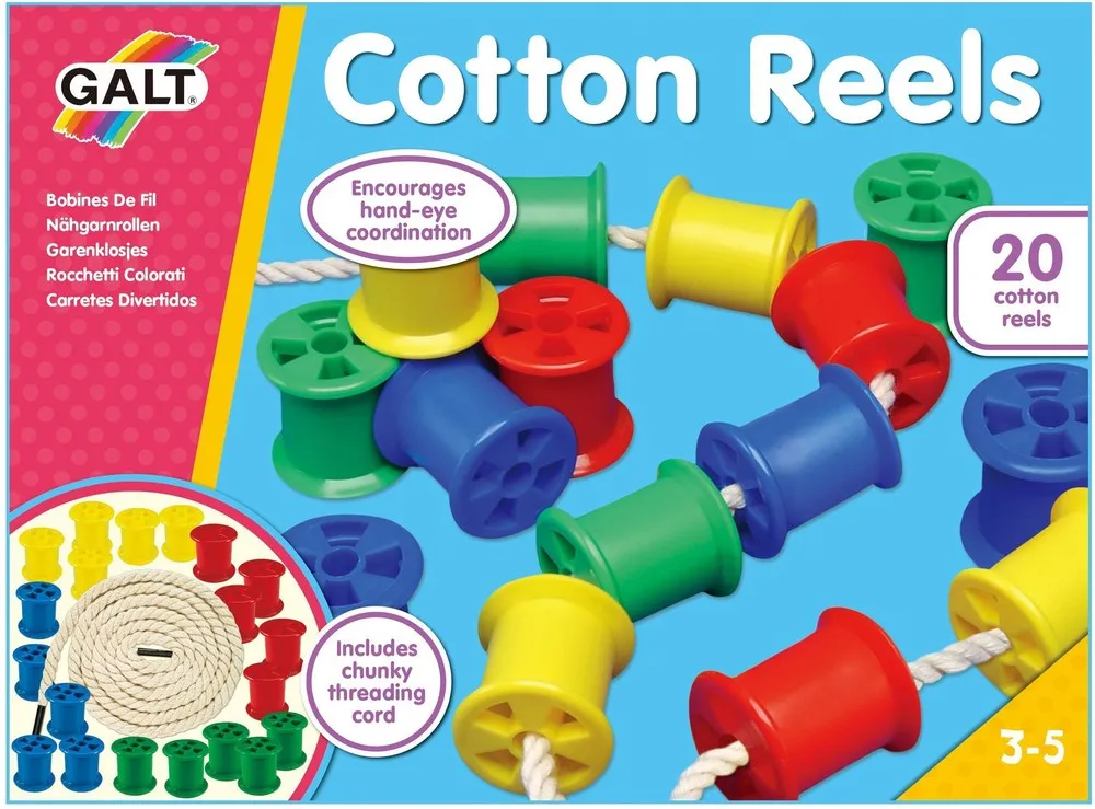Cotton Reels - Hand-eye co-ordination