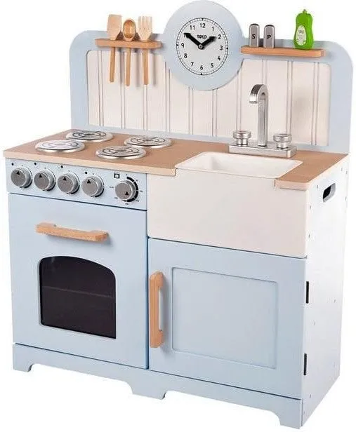 Country Play Kitchen Blue