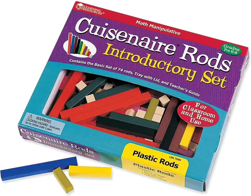 Cuisenaire® Plastic Rods Sets – Visual Maths Magic at Your Fingertips!