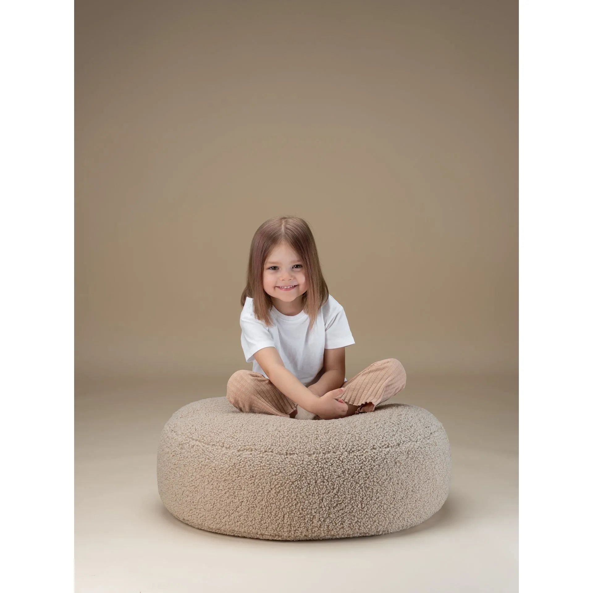 Wigiwama Boucle Teddy Ottoman