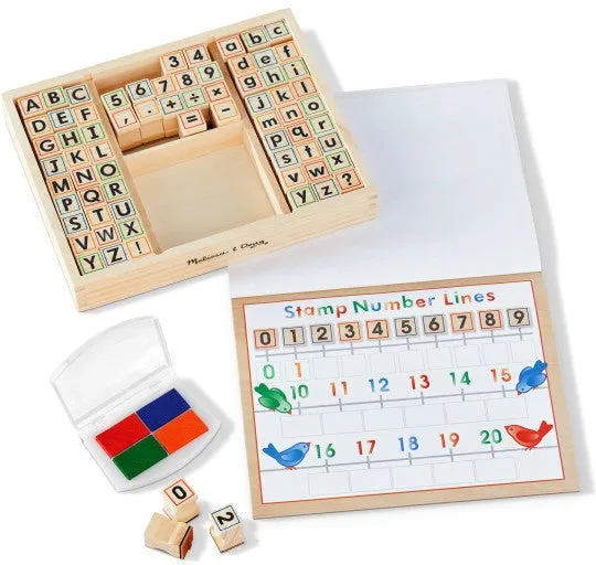 Deluxe Stamp Set ABC 123