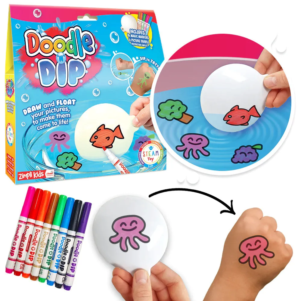 Doodle N' Dip Magic Bath Messy Play Game