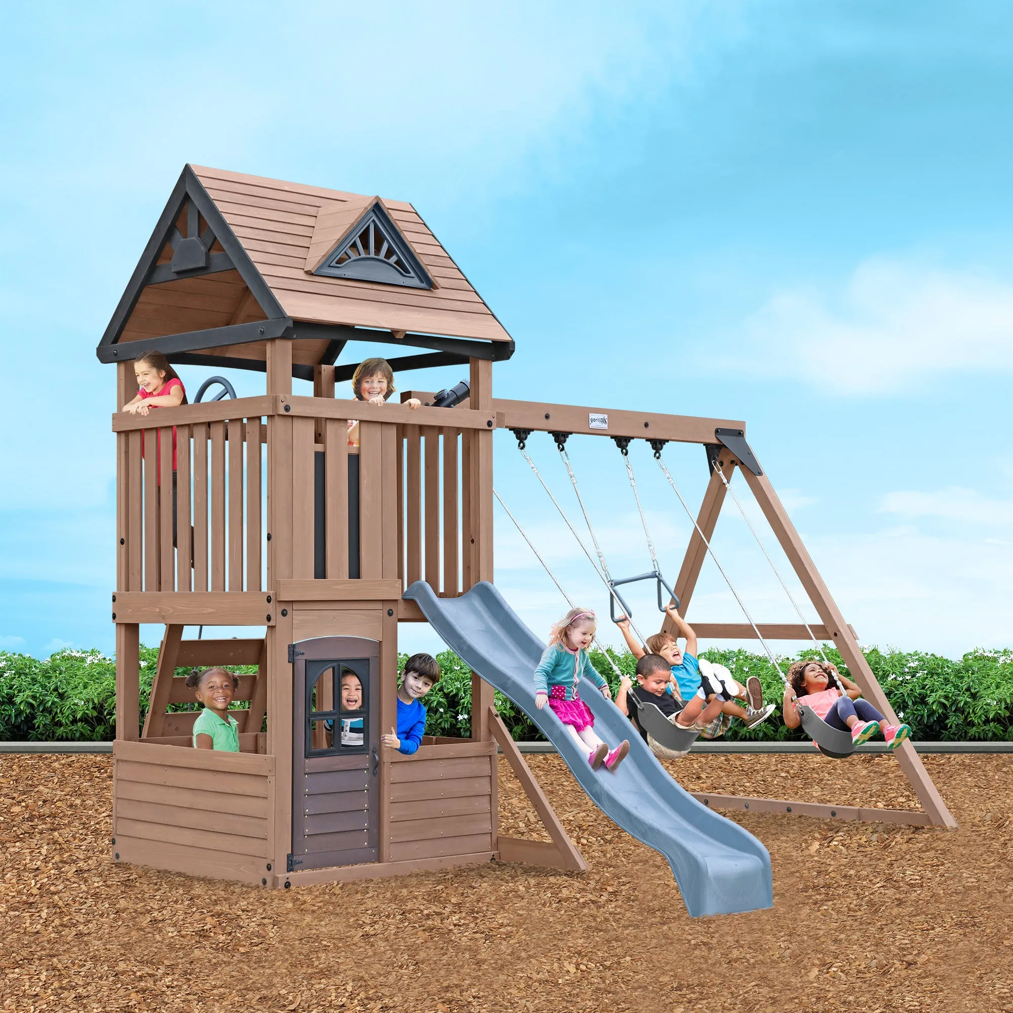 Gorilla Play Driftwood Cove Climbing Frame