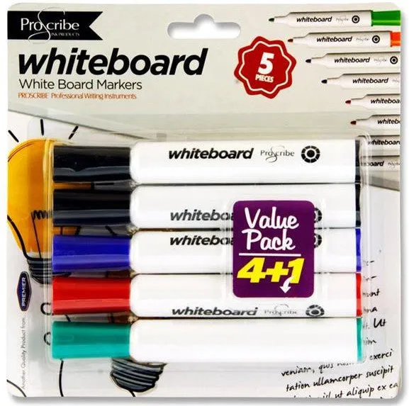 Dry Wipe Marker Value Pack