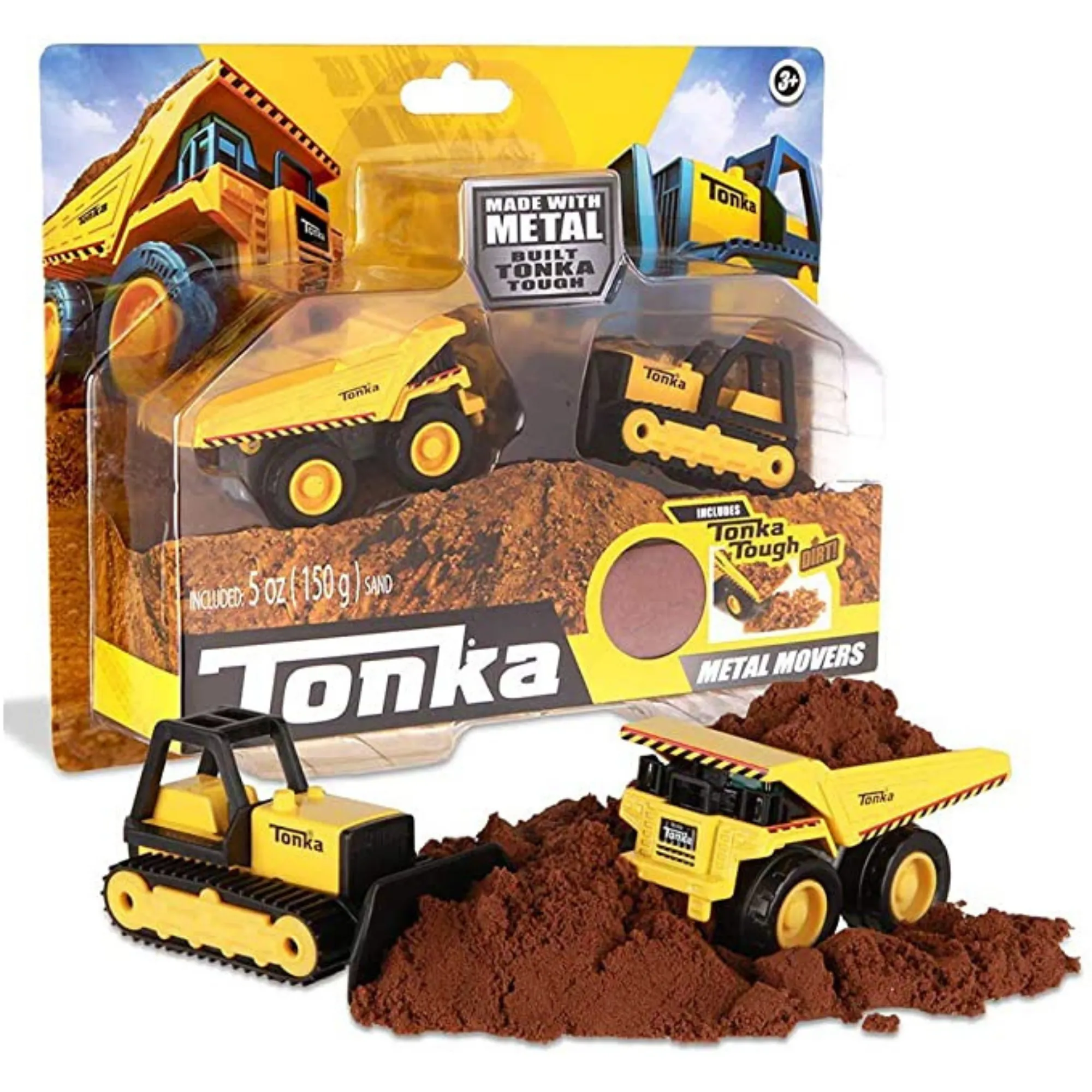 Tonka Dump Truck & Bulldozer Set